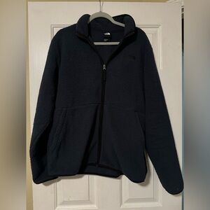 Navy North Face Full Zip Jacket